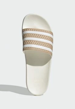 Adidas Originals ADILETTE UNISEX - Mules - Magic Beige/ftwr White/off White -Adidas Originals Shop a163d49613ea41939a3165d582f85b93