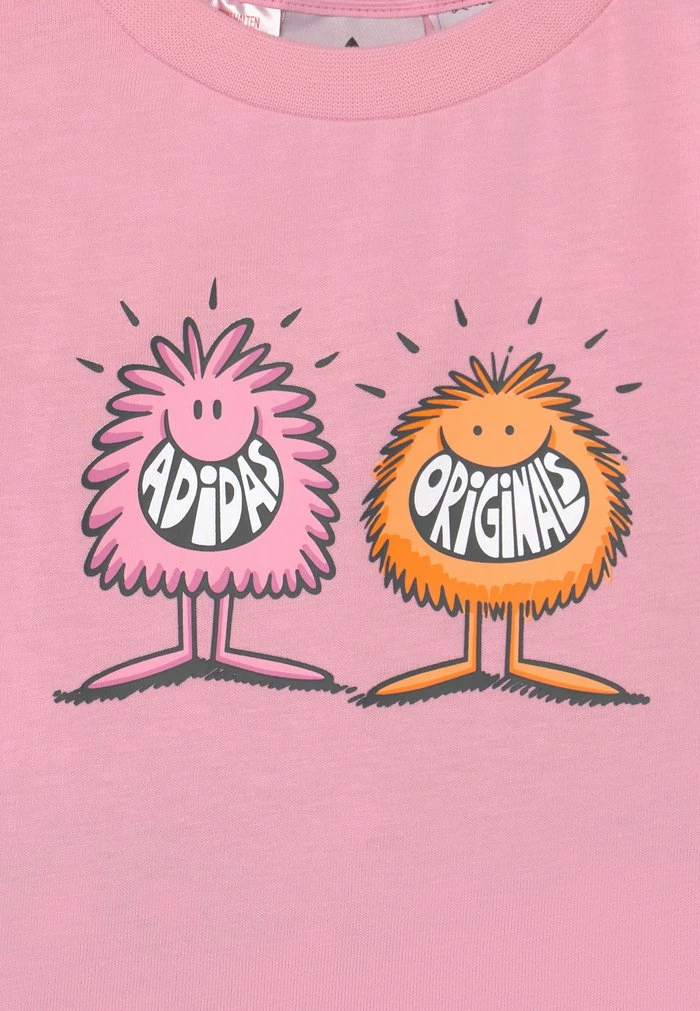 Adidas Originals TEE SET UNISEX - Print T-shirt - True Pink/shadow Navy/multicolor 4 Adidas Originals TEE SET UNISEX - Print T-shirt - True Pink/shadow Navy/multicolor - Image 4