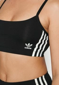 Adidas Originals SCOOPED BRALETTE - Bustier - Black -Adidas Originals Shop a1e6fc037cab43feac56d9d6dc87c90c