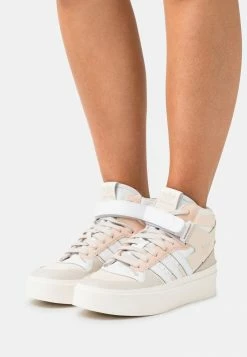 Adidas Originals FORUM BONEGA - Trainers - Ecru Tint/white/bliss Orange