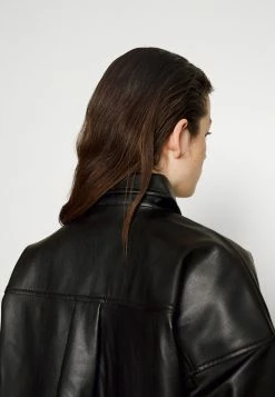 Adidas Originals Faux Leather Jacket - Black -Adidas Originals Shop a21607ffdbd9463a96355e7e53b9da14