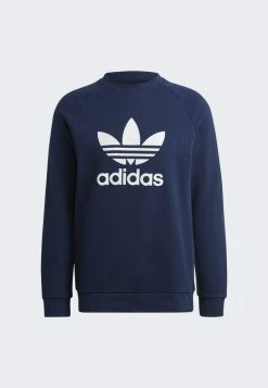 Adidas Originals TREFOIL CREW UNISEX - Sweatshirt - Blue 15 Adidas Originals TREFOIL CREW UNISEX - Sweatshirt - Blue -Adidas Originals Shop a26b4981f76146c2ae8e23da53078323