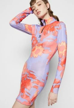 Adidas Originals DRESS - Jersey Dress - Light Purple -Adidas Originals Shop a27bd2bb70c9450fa3bf00fa5d88480e