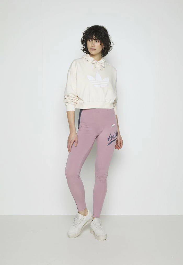 Adidas Originals Leggings - Trousers - Magic Mauve/shadow Navy 5 Adidas Originals Leggings - Trousers - Magic Mauve/shadow Navy - Image 5