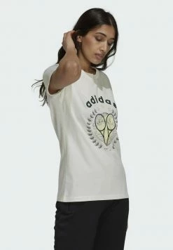 Adidas Originals TENNIS LUXE GRAPHIC ORIGINALS - Print T-shirt - Off White 12 Adidas Originals TENNIS LUXE GRAPHIC ORIGINALS - Print T-shirt - Off White -Adidas Originals Shop a2c1ae81cfad42f39d9da00732ad49d3
