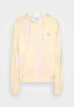 Adidas Originals ZIP HOODIE - Zip-up Sweatshirt - Bliss Lilac/almost Yellow -Adidas Originals Shop a318031f99304d4383b029800aa1f61c