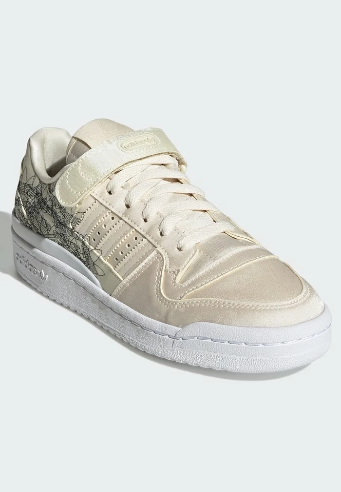 Adidas Originals FORUM 84 LOW ORIGINALS SNEAKERS SHOES - Trainers - White/cream White/ftwr White 2 Adidas Originals FORUM 84 LOW ORIGINALS SNEAKERS SHOES - Trainers - White/cream White/ftwr White - Image 2