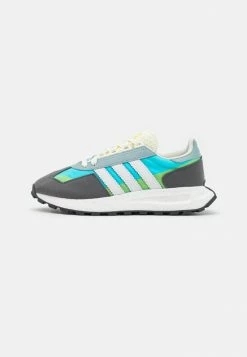Adidas Originals RETROPY E5 UNISEX - Trainers - Grey Five/footwear White/bliss Blue
