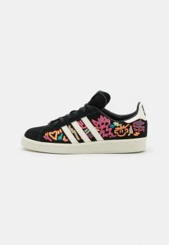 Adidas Originals CAMPUS 80S PRIDE UNISEX - Trainers - Off White/core Black