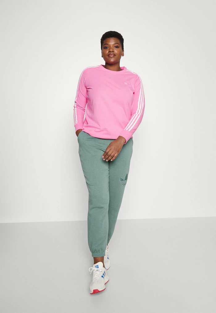 Adidas Originals LONGSLEEVE - Long Sleeved Top - Bliss Pink 2 Adidas Originals LONGSLEEVE - Long Sleeved Top - Bliss Pink - Image 2
