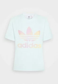 Adidas Originals TREFOIL TEE - Print T-shirt - Almost Blue 10 Adidas Originals TREFOIL TEE - Print T-shirt - Almost Blue -Adidas Originals Shop a49951d646064392a5824b1d4e7f208b