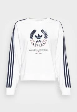 Adidas Originals GRAPHIC - Sweatshirt - White -Adidas Originals Shop a5a46ce3faec4435903d596084731ea4