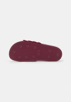 Adidas Originals ADILETTE - Mules - Shadow Red/footwear White/legacy Burgundy -Adidas Originals Shop a6e7216c2ea340aabd6dbcc4c7277f6f