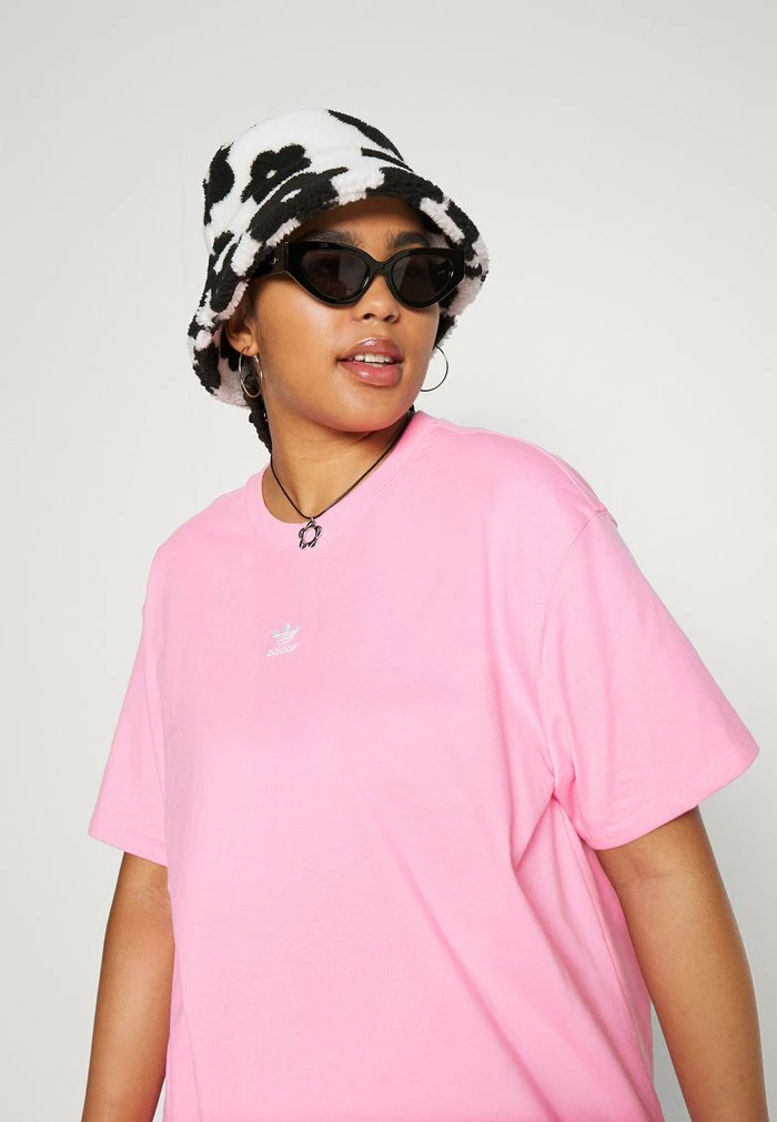 Adidas Originals Basic T-shirt - Bliss Pink 4 Adidas Originals Basic T-shirt - Bliss Pink - Image 4