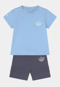 Adidas Originals TEE SET UNISEX - Basic T-shirt - Clear/shadow Navy