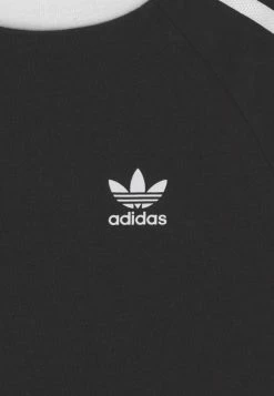 Adidas Originals 3 STRIPES TEE UNISEX - Print T-shirt - Black/white -Adidas Originals Shop a81da23131754f109bdd46db574fe150