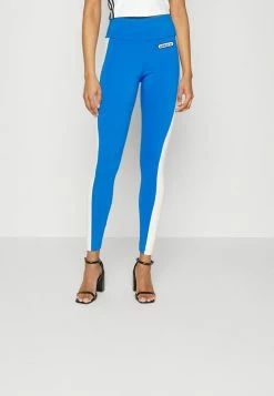Adidas Originals Leggings - Trousers - Bluebird/white