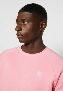 Adidas Originals ESSENTIAL CREW - Sweatshirt - Bliss Pink -Adidas Originals Shop a94a278bbd384b6aa80f35ff1edfbfda