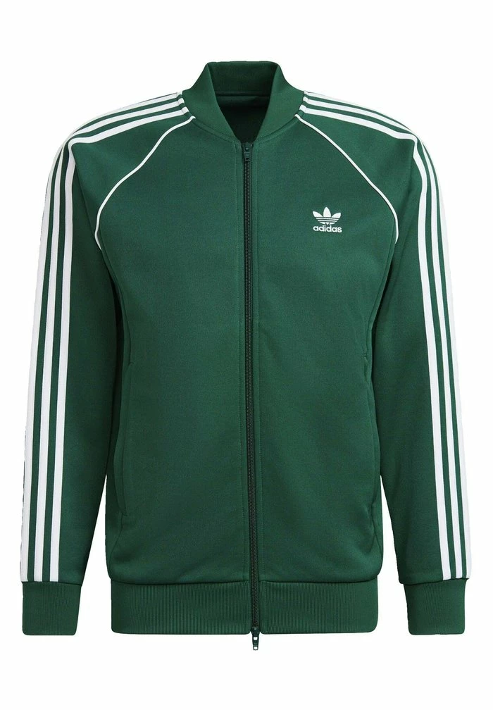Adidas Originals Zip-up Sweatshirt - Green 7 Adidas Originals Zip-up Sweatshirt - Green - Image 7
