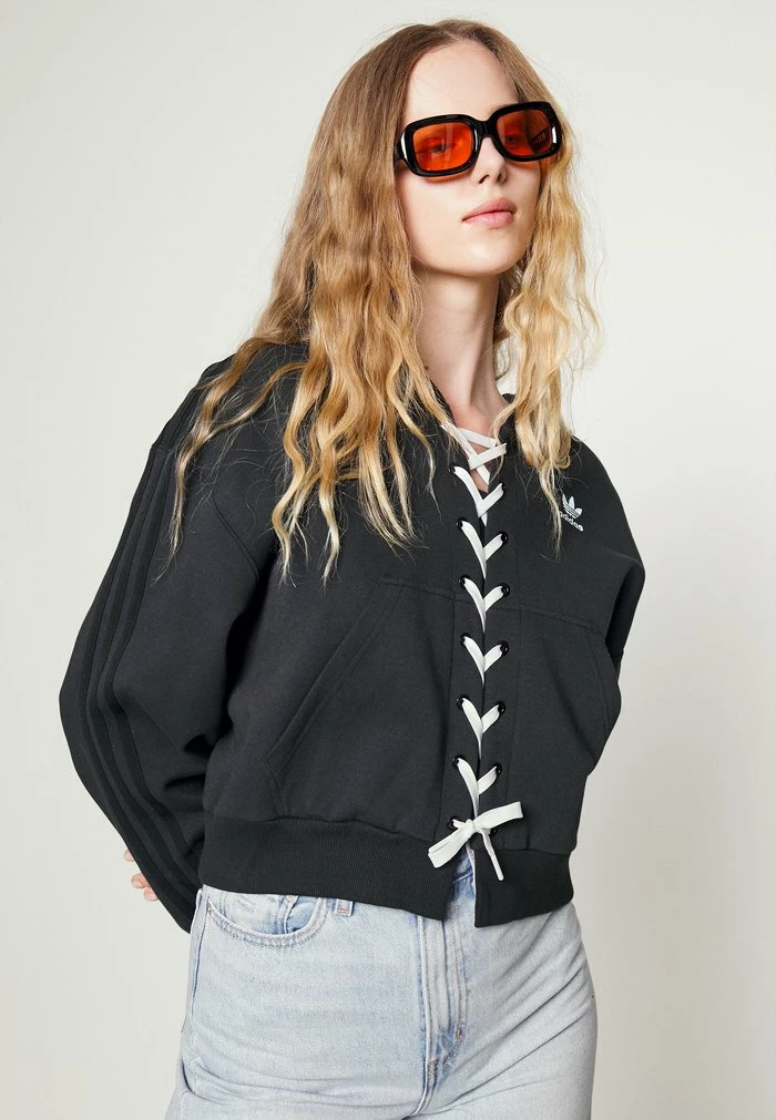 Adidas Originals HOODIE - Sweatshirt - Black 4 Adidas Originals HOODIE - Sweatshirt - Black - Image 4