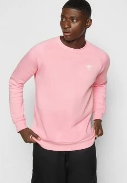 Adidas Originals ESSENTIAL CREW - Sweatshirt - Bliss Pink -Adidas Originals Shop aa70586c48ce4d3dadd23b391bbfe430