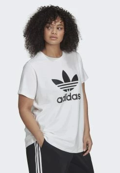 Adidas Originals TREFOIL - Print T-shirt - White -Adidas Originals Shop aa88422c78c9478ca4adb527c64b88a5