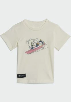 Adidas Originals DISNEY MICKEY AND FRIENDS - Shorts - White -Adidas Originals Shop aafc2008ca4a4e759295a661b8791dcd