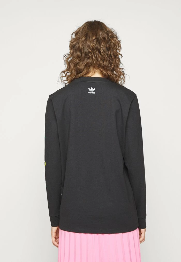 Adidas Originals GRAPHIC TEE - Long Sleeved Top - Black 4 Adidas Originals GRAPHIC TEE - Long Sleeved Top - Black - Image 4