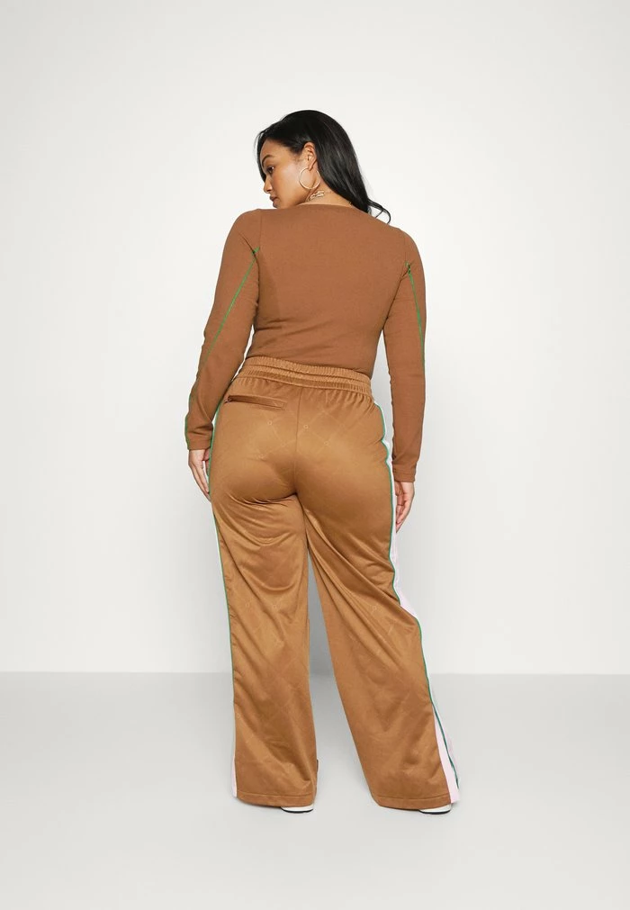 Adidas Originals TRACK PANTS - Tracksuit Bottoms - Wild Brown/clear Pink 3 Adidas Originals TRACK PANTS - Tracksuit Bottoms - Wild Brown/clear Pink - Image 3