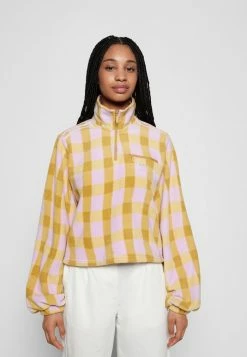 Adidas Originals HALF ZIP - Fleece Jumper - Clear Lilac/golden Beige -Adidas Originals Shop ab45e0e005c945acb311e8313d1ba305