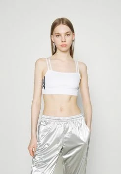 Adidas Originals BRA ORIGINALS ADICOLOR PRIMEGREEN TOP FITTED - Top - White