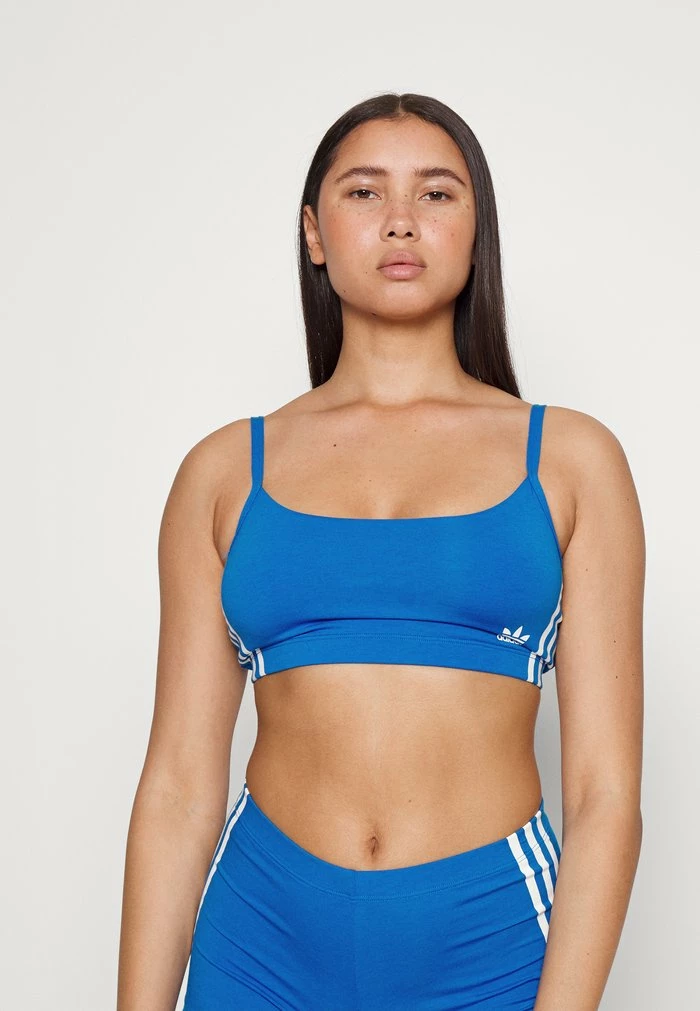 Adidas Originals SCOOPED BRALETTE - Bustier - Bluebird 1 Adidas Originals SCOOPED BRALETTE - Bustier - Bluebird