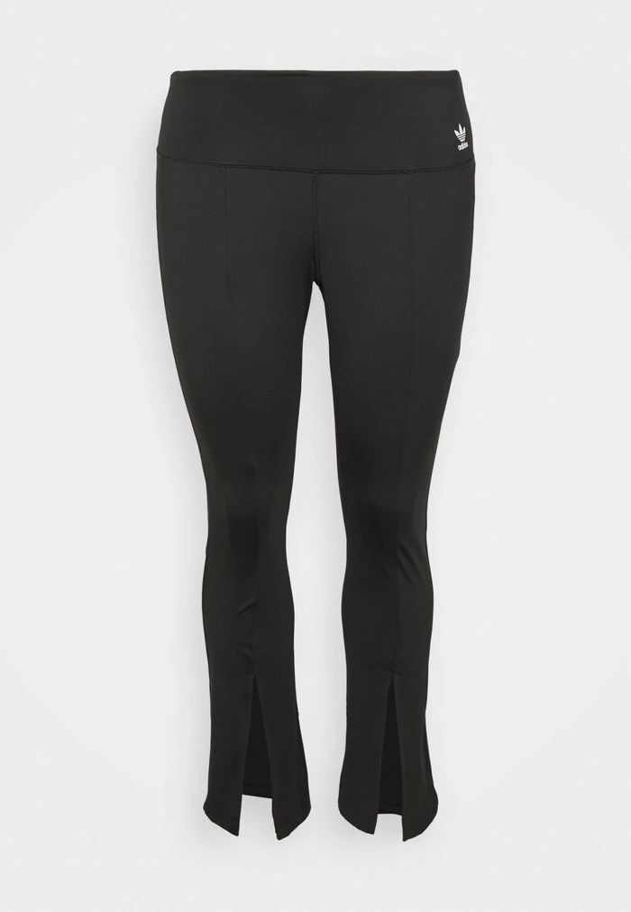 Adidas Originals OPEN HEM TIGHTS - Leggings - Trousers - Black 2 Adidas Originals OPEN HEM TIGHTS - Leggings - Trousers - Black - Image 2