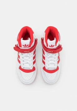 Adidas Originals FORUM MID UNISEX - High-top Trainers - Footwear White/vivid Red 14 Adidas Originals FORUM MID UNISEX - High-top Trainers - Footwear White/vivid Red -Adidas Originals Shop ac67b9d3ac2f4116a46febd7a05998f8