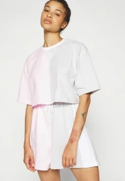 Adidas Originals CROPPED TEE - Print T-shirt - Clear Pink -Adidas Originals Shop ac919ef034a8418b87f74a23ac1b90e7