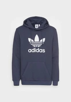Adidas Originals TREFOIL - Hoodie - Shadow Navy/white -Adidas Originals Shop ad7ecea375b34f3f8ccfb8a997f567d8