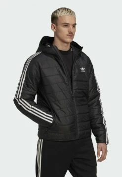 Adidas Originals HOODED PUFF - Winter Jacket - Black -Adidas Originals Shop ada77d5bb58e446eb67430c56e7540fb