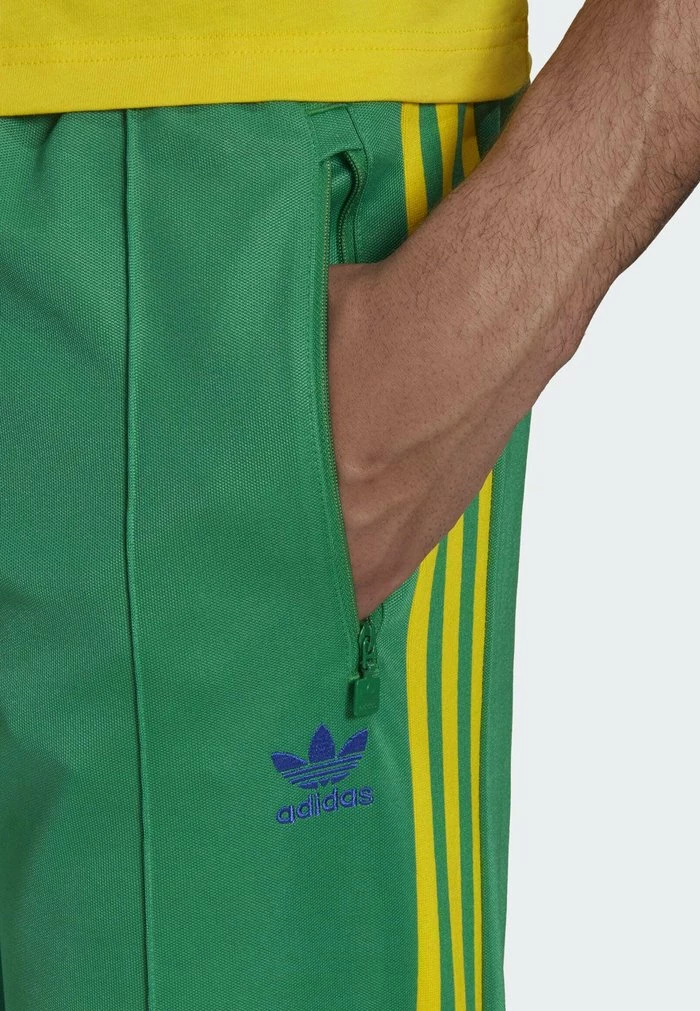 Adidas Originals FB NATIONS TP - Tracksuit Bottoms - Team Green Team Yellow 3 Adidas Originals FB NATIONS TP - Tracksuit Bottoms - Team Green Team Yellow - Image 3