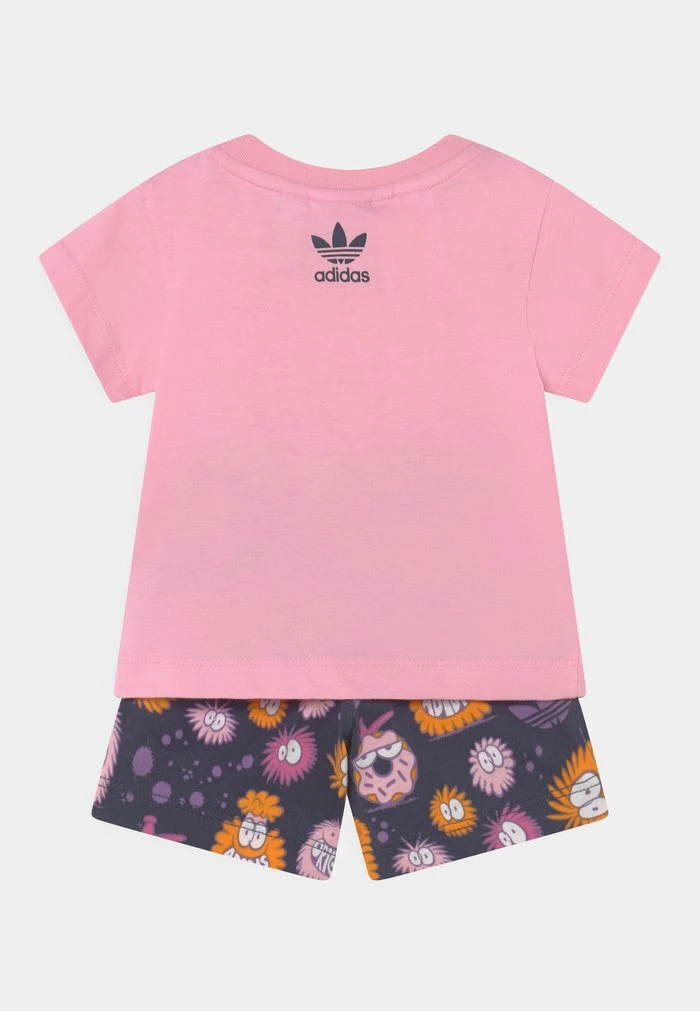 Adidas Originals TEE SET UNISEX - Print T-shirt - True Pink/shadow Navy/multicolor 2 Adidas Originals TEE SET UNISEX - Print T-shirt - True Pink/shadow Navy/multicolor - Image 2