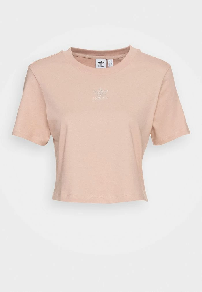 Adidas Originals CROPPED TEE - Basic T-shirt - Ash Pearl 7 Adidas Originals CROPPED TEE - Basic T-shirt - Ash Pearl - Image 7