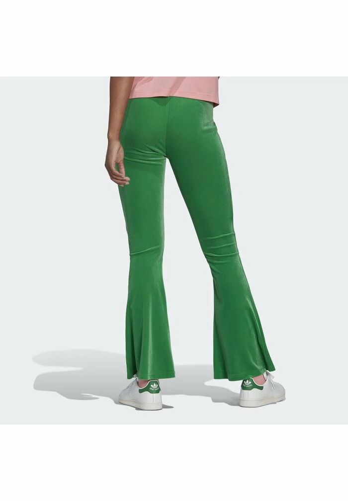 Adidas Originals 70S PACK FLARED - Leggings - Trousers - Brown Desert 1 Adidas Originals 70S PACK FLARED - Leggings - Trousers - Brown Desert