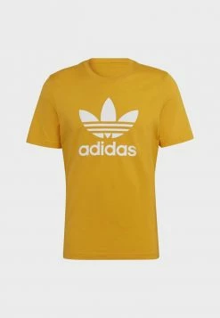 Adidas Originals TREFOIL UNISEX - Print T-shirt - Yellow -Adidas Originals Shop b05e937622364e3e9420250007f3d3de