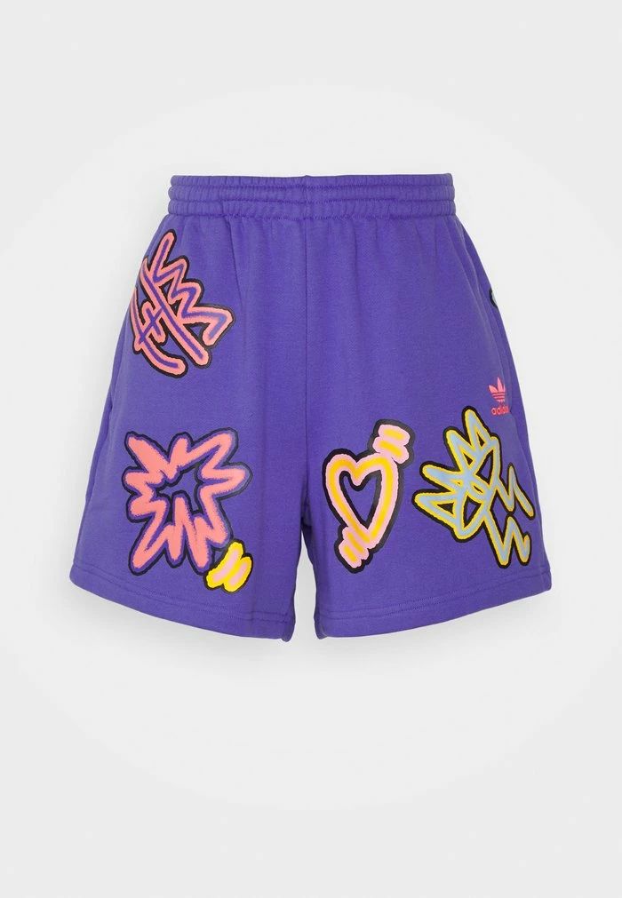 Adidas Originals LOVEUNI - Shorts - Purple 5 Adidas Originals LOVEUNI - Shorts - Purple - Image 5