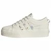 Adidas Originals NIZZA - Trainers - Cloud White/cloud White/off White