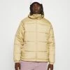 Adidas Originals PAD HOODED PUFF - Winter Jacket - Beige Tone