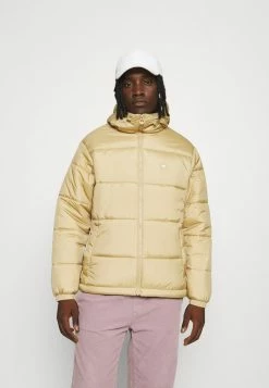 Adidas Originals PAD HOODED PUFF - Winter Jacket - Beige Tone