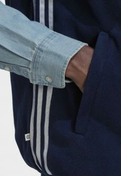 Adidas Originals 3-STRI FL - Waistcoat - Blue -Adidas Originals Shop b17690762081443488a7a54a03835699