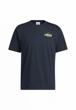 Adidas Originals ATHLETIC CLUB - Print T-shirt - Blue