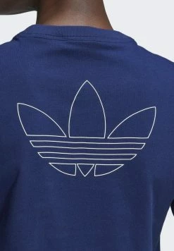 Adidas Originals GRAPHIC - Print T-shirt - Blue -Adidas Originals Shop b27d6c81f94c4305a71326f1b0f57150