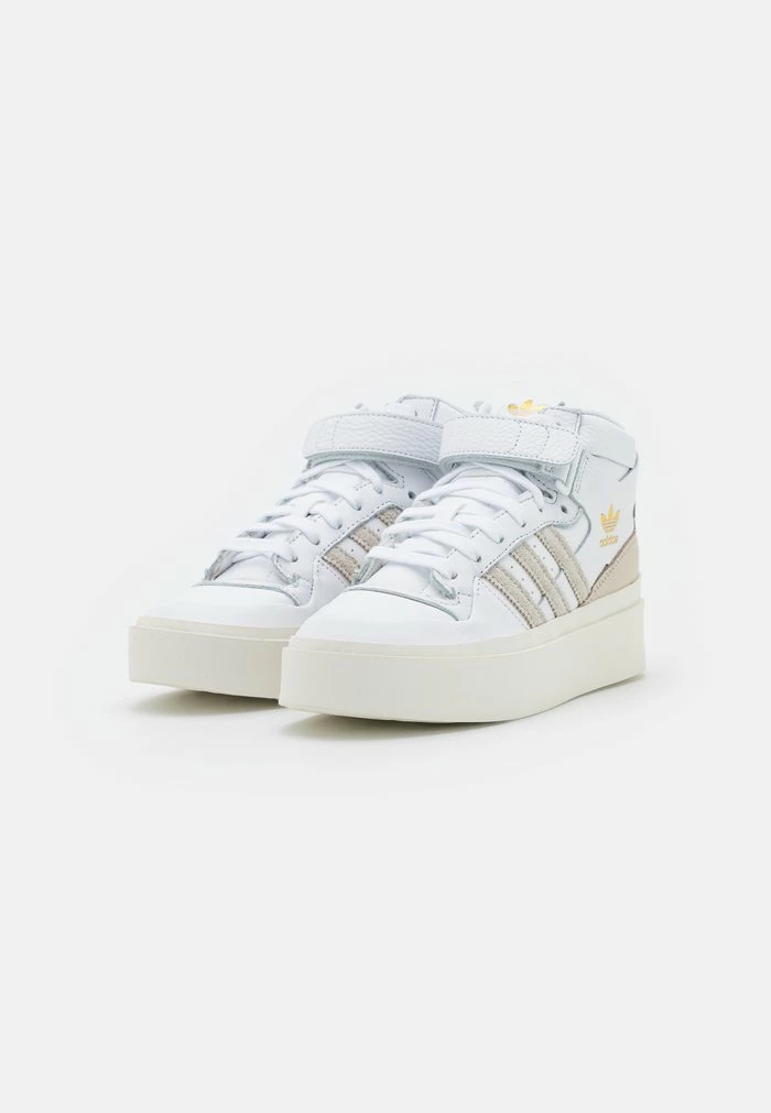 Adidas Originals FORUM BONEGA MID - High-top Trainers - Footwear White/orbit Grey/clear Brown 6 Adidas Originals FORUM BONEGA MID - High-top Trainers - Footwear White/orbit Grey/clear Brown - Image 6